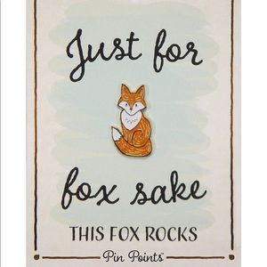 NWT PinpointsBK This Fox Rocks Collector’s Pin